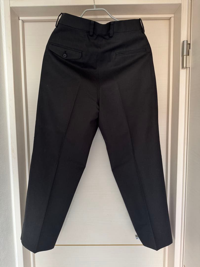 CornierコルニエFINX COTTON GABARDINE SLACKS