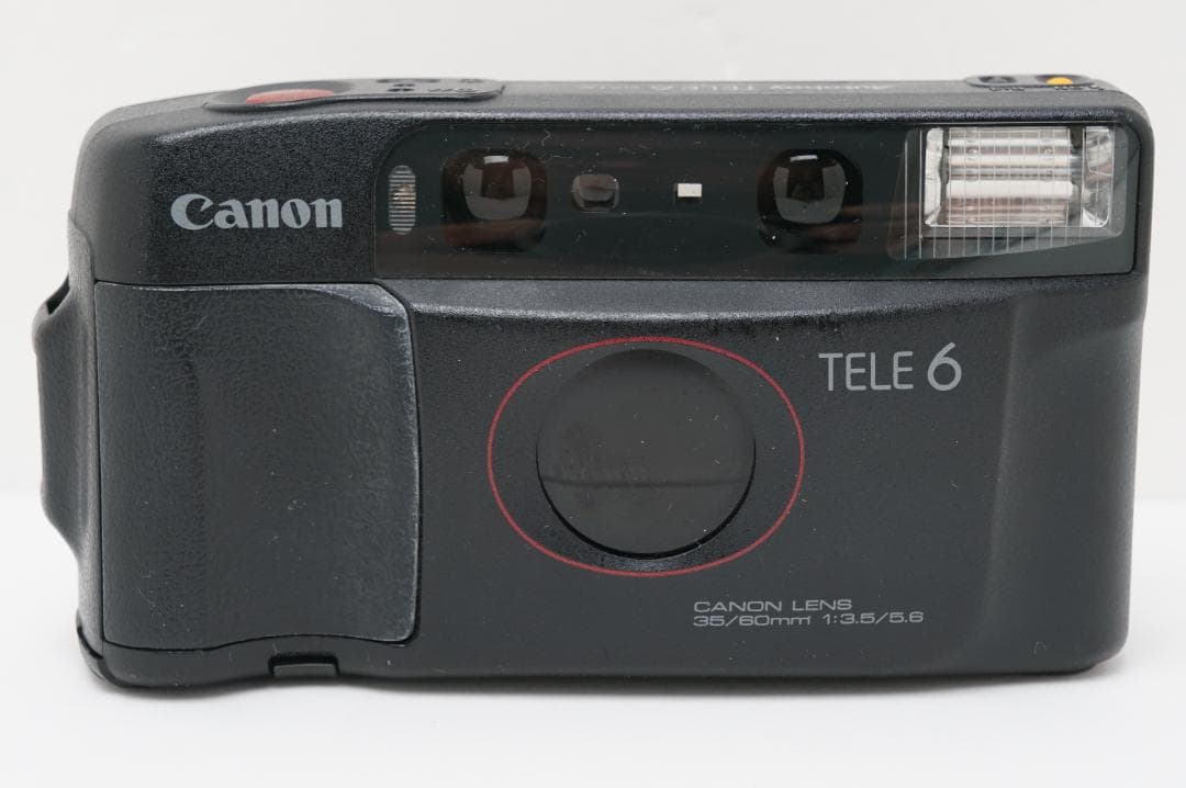 ＜作例あり＞完動　Canon Autoboy TELE 6 ハーフ　切替