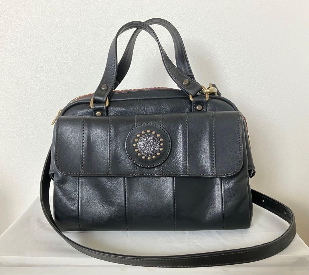 モキップ　ハンドバッグ　ガルーシャ　革　バッグ　ショルダーバッグ　MOQUIP