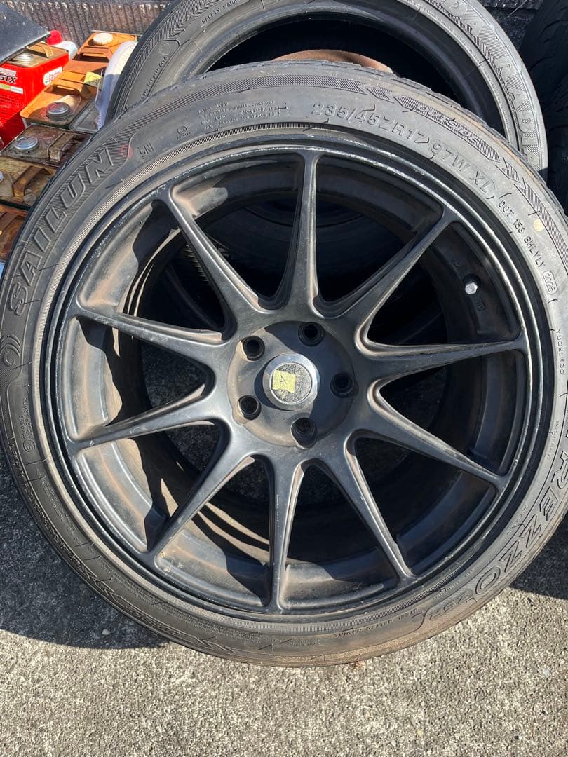 ステルスレーシング　ドリケツ17インチ2本　9.75J