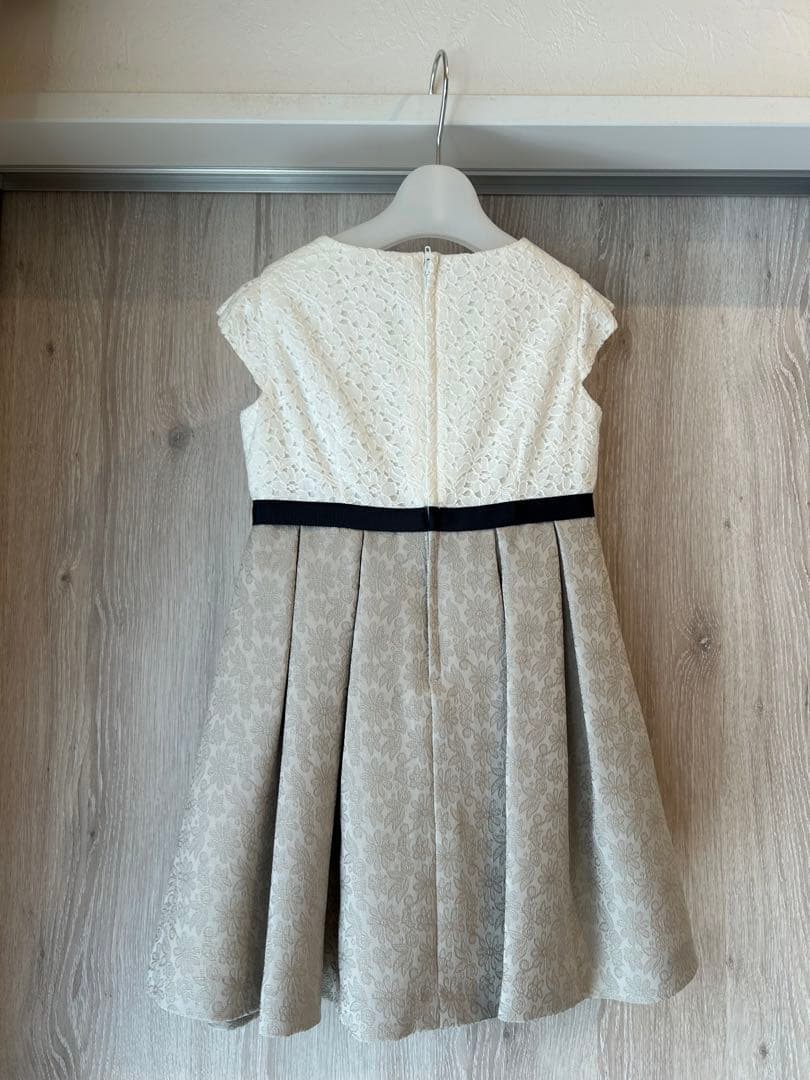 プティマイン　フォーマルドレス ジャケット付き 黒と白