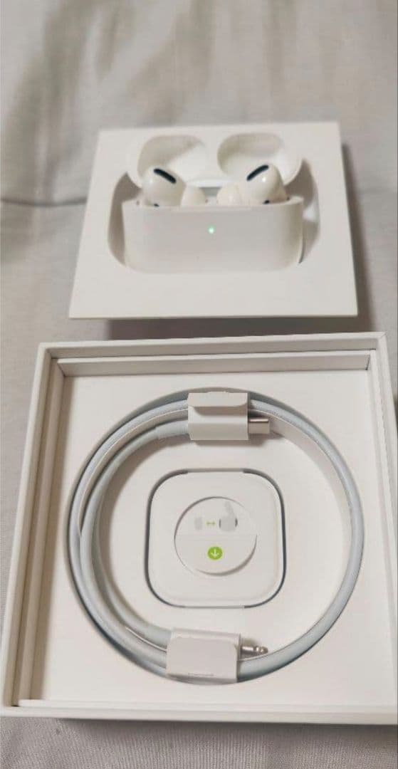 AirPods 本体 充電ケース付き試してみましたが、問題なく動作しました。