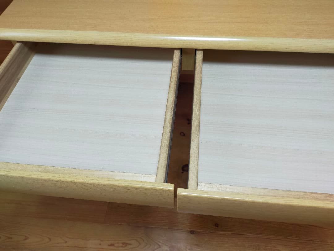 Toyonaka_K ニトリ学習机　ナチュラルデザイン 2引き出しデスク