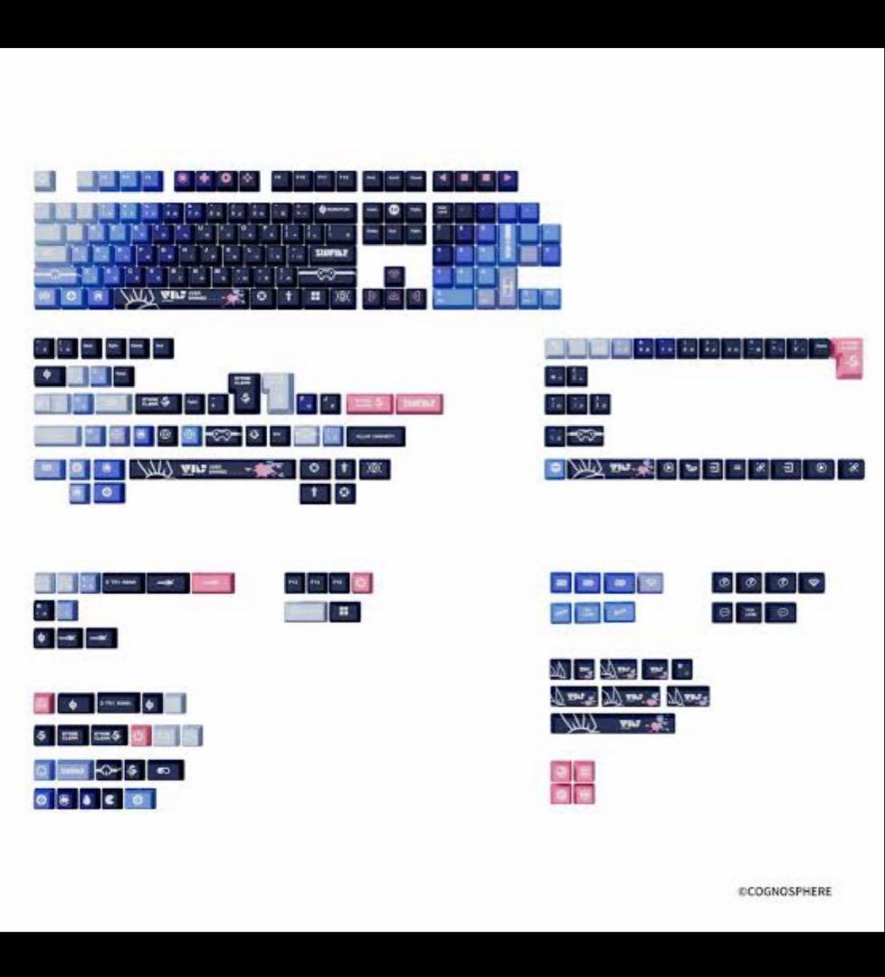 崩壊スターレイル HYTE 銀狼 キーキャップ マウスパッド