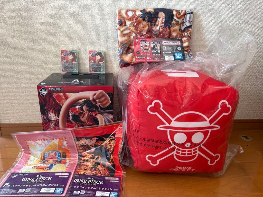 ワンピース　カードゲーム　一番くじ　A賞　B賞　C賞 プロモカード　2枚