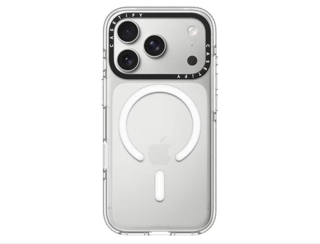 Casetify クリアケース MagSafe対応 iphone17pro
