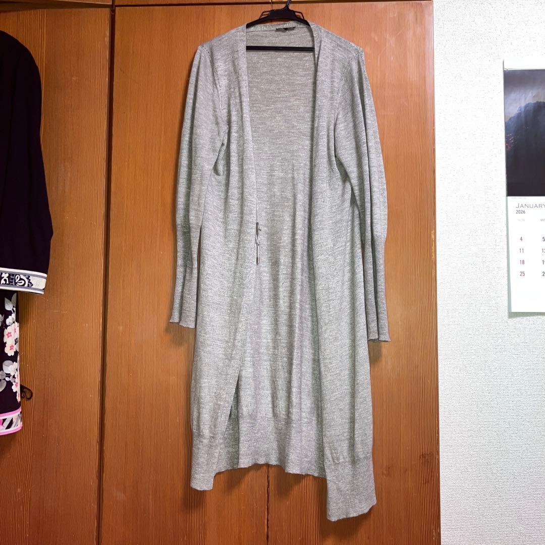 Loro Piana グレー カーディガン 48