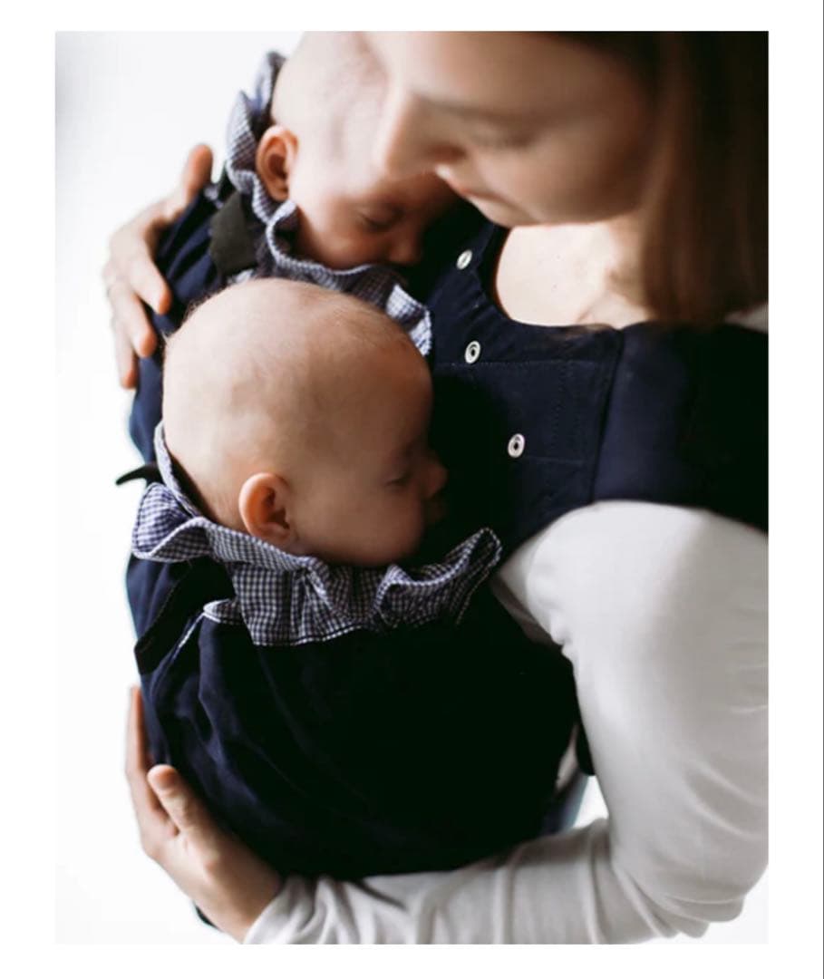 【極美品】WEEGO 抱っこ紐ツイン　ネイビー　スリング