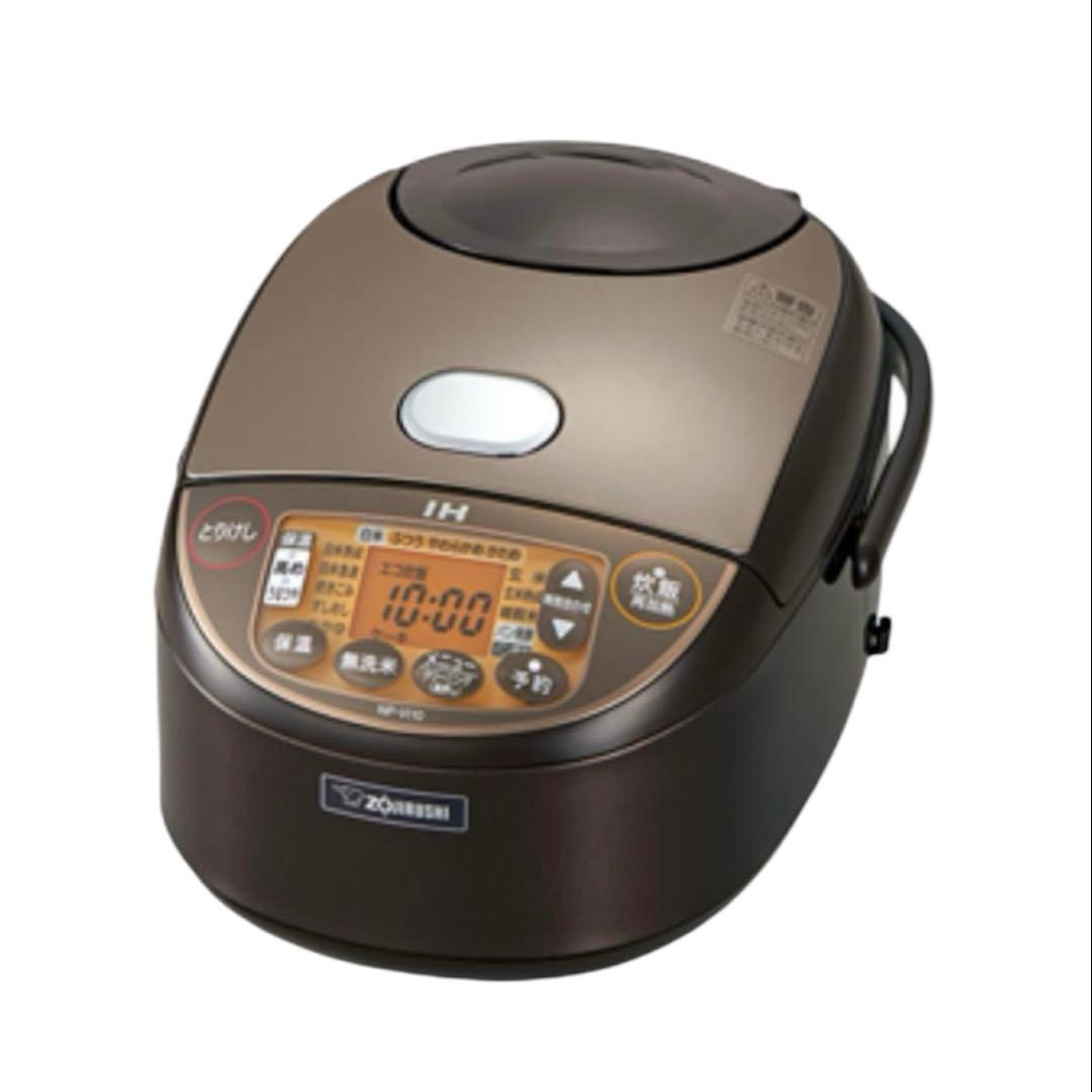 象印 NP-VI18 IH炊飯器ジャー 極め炊き ブラウン系 2018年製.