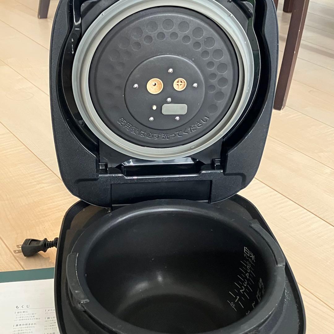 23年製 タイガー JRI-H100K 圧力IH炊飯器 5.5合炊き