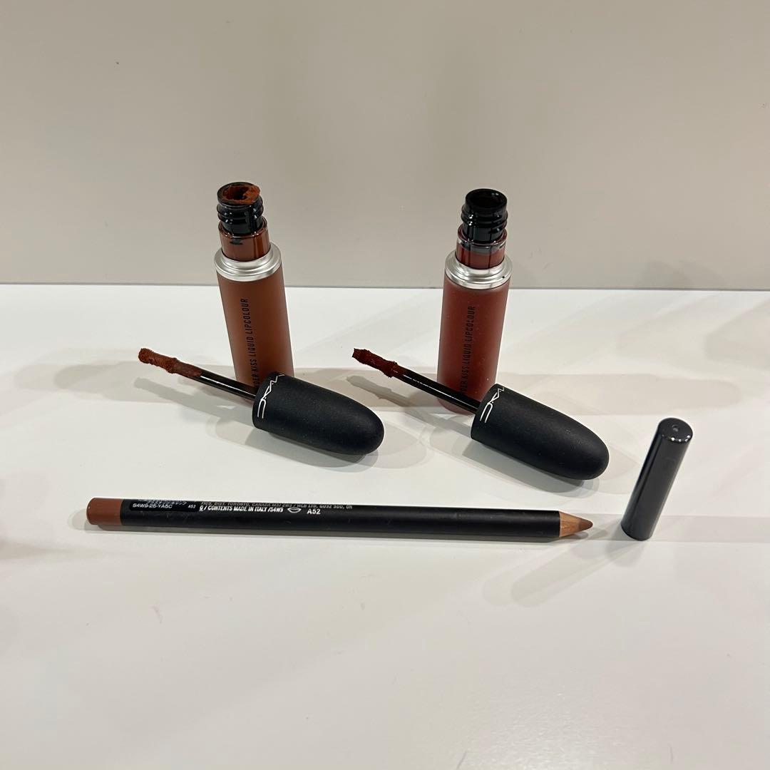 M•A•C マック　リップ　ルージュ　グロス　口紅　ラップライナー　MAC
