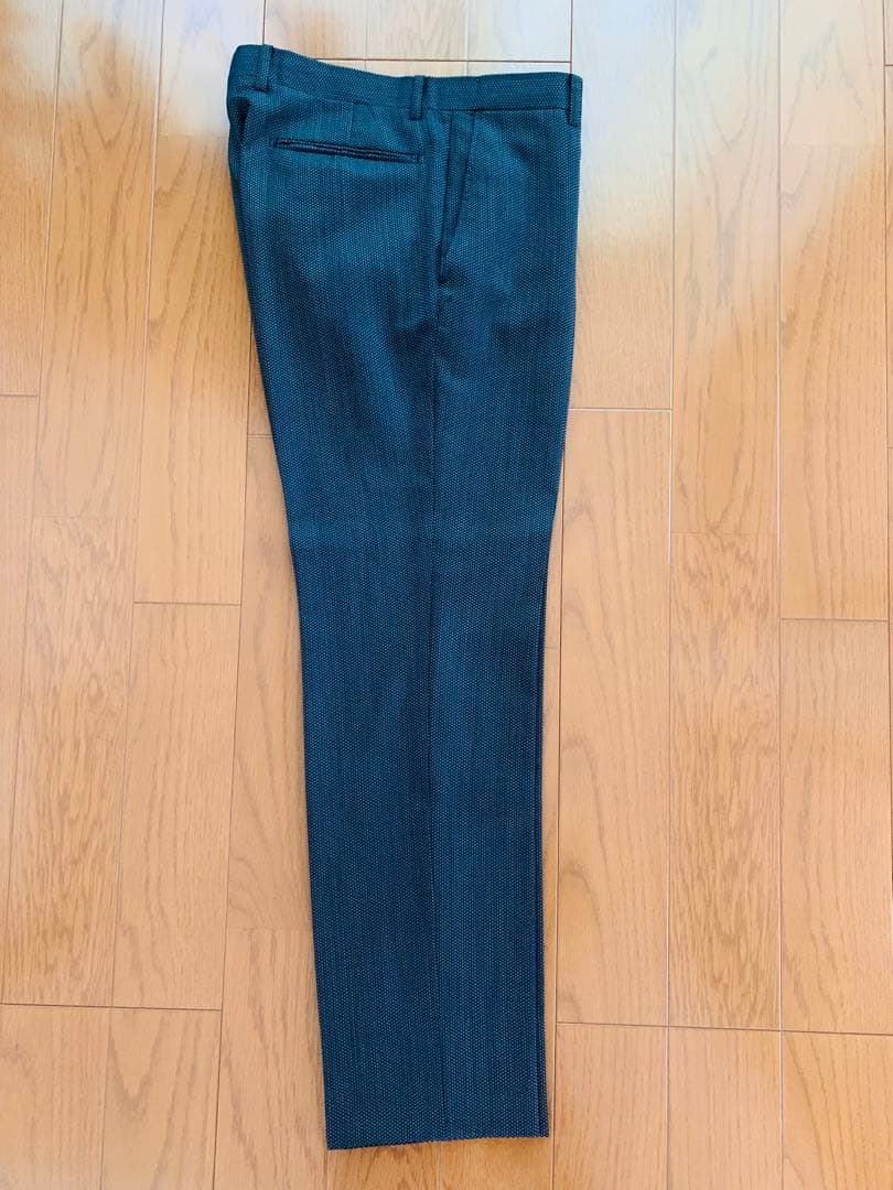 極美品 A6 スーツ上下 ストレッチ スリムフィット セットアップ