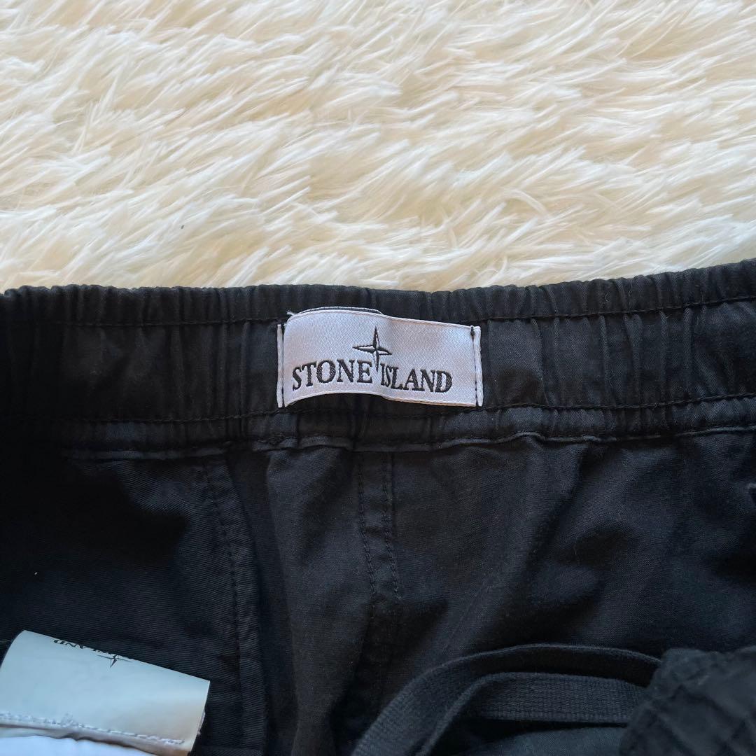 ston  カーゴパンツ ワッペン 黒 W31 TYPE RE-T