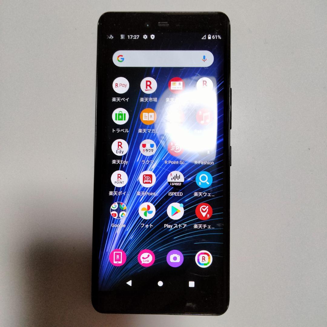 【Rakuten Hand 5G 128GB SIMフリー 画面に薄い細傷あり】