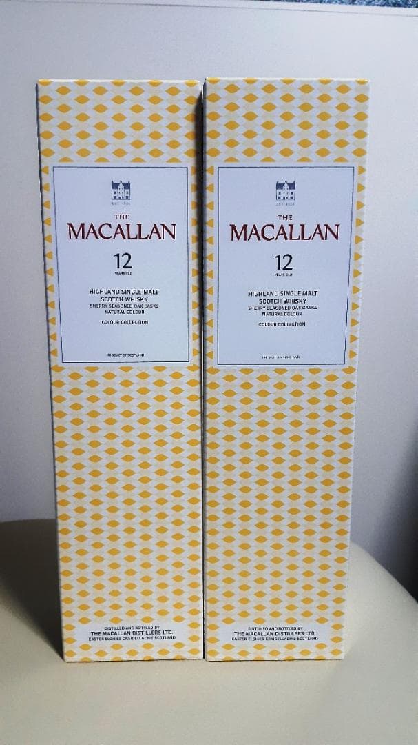 マッカラン　12年　カラーコレクション　２本