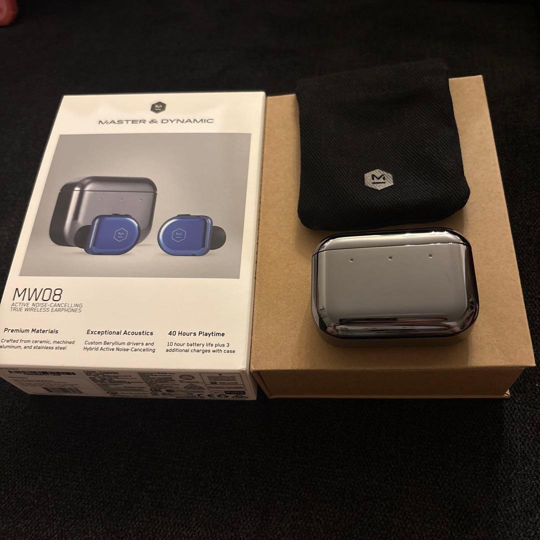 MASTER&DYNAMIC MW08 ブルー　青