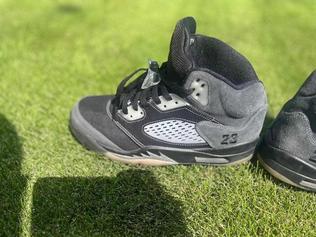 シューズ(男性用) NIKE AIR JORDAN 5 ANTHRACITE