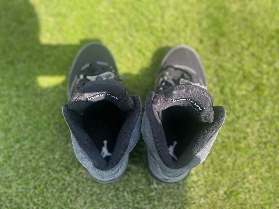 シューズ(男性用) NIKE AIR JORDAN 5 ANTHRACITE