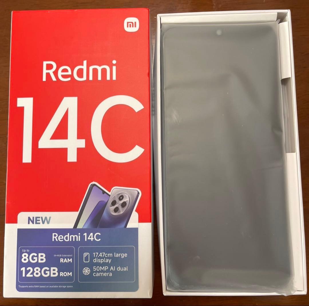 【新品箱なし】Redmi 14C 4GB/128GB スターリーブルー