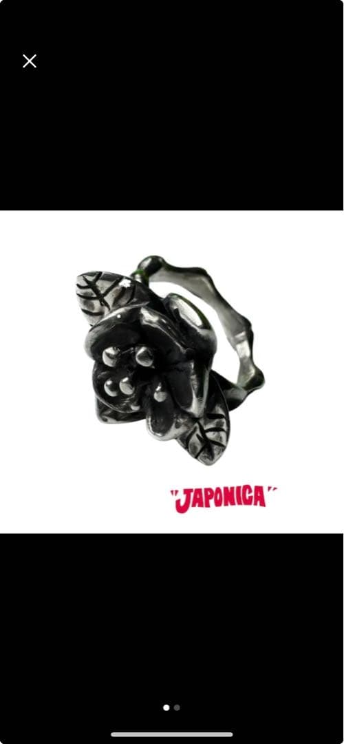 sojie「japonica」シルバーリング