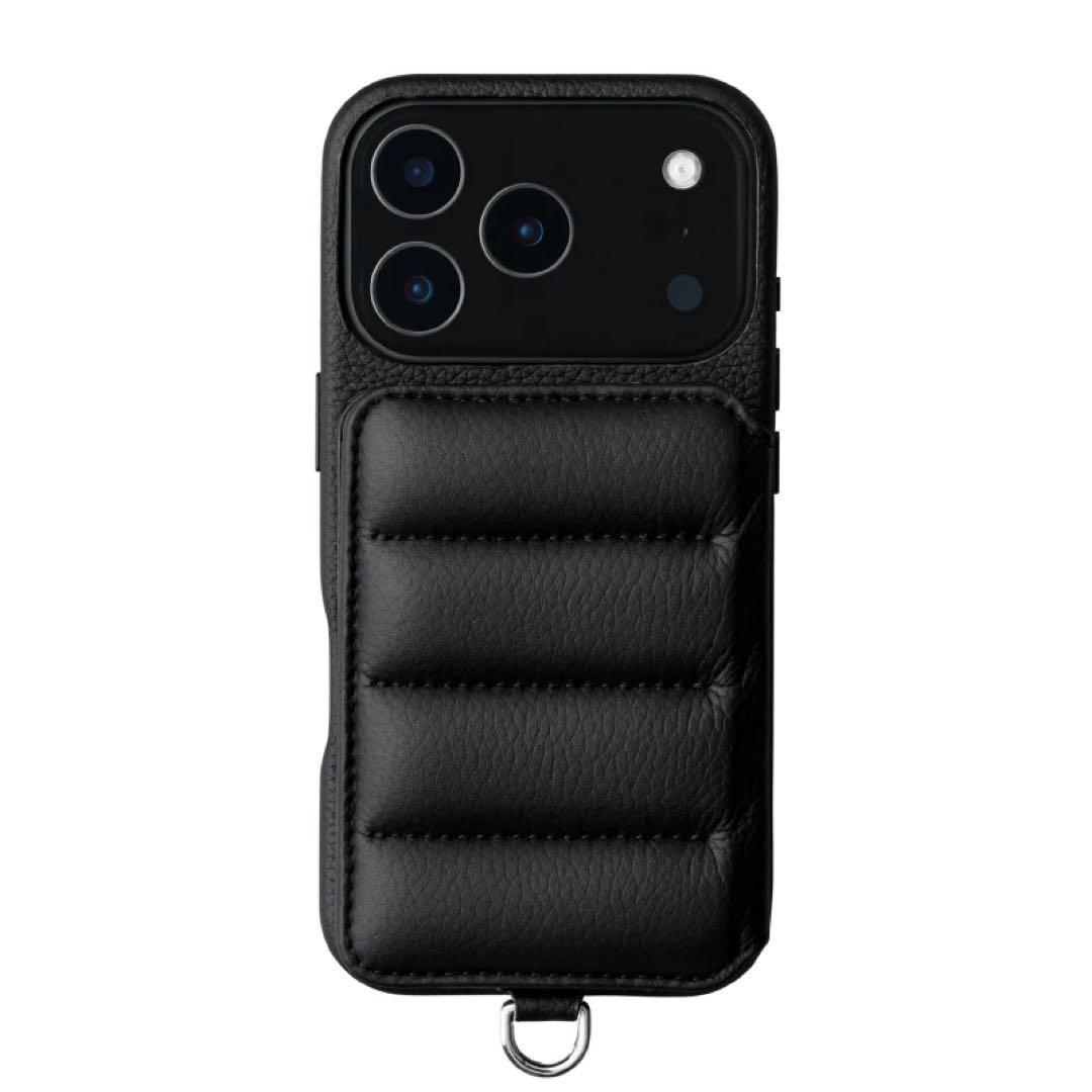 DEMIU デミュウ iPhoneケース　17pro ブラック　黒