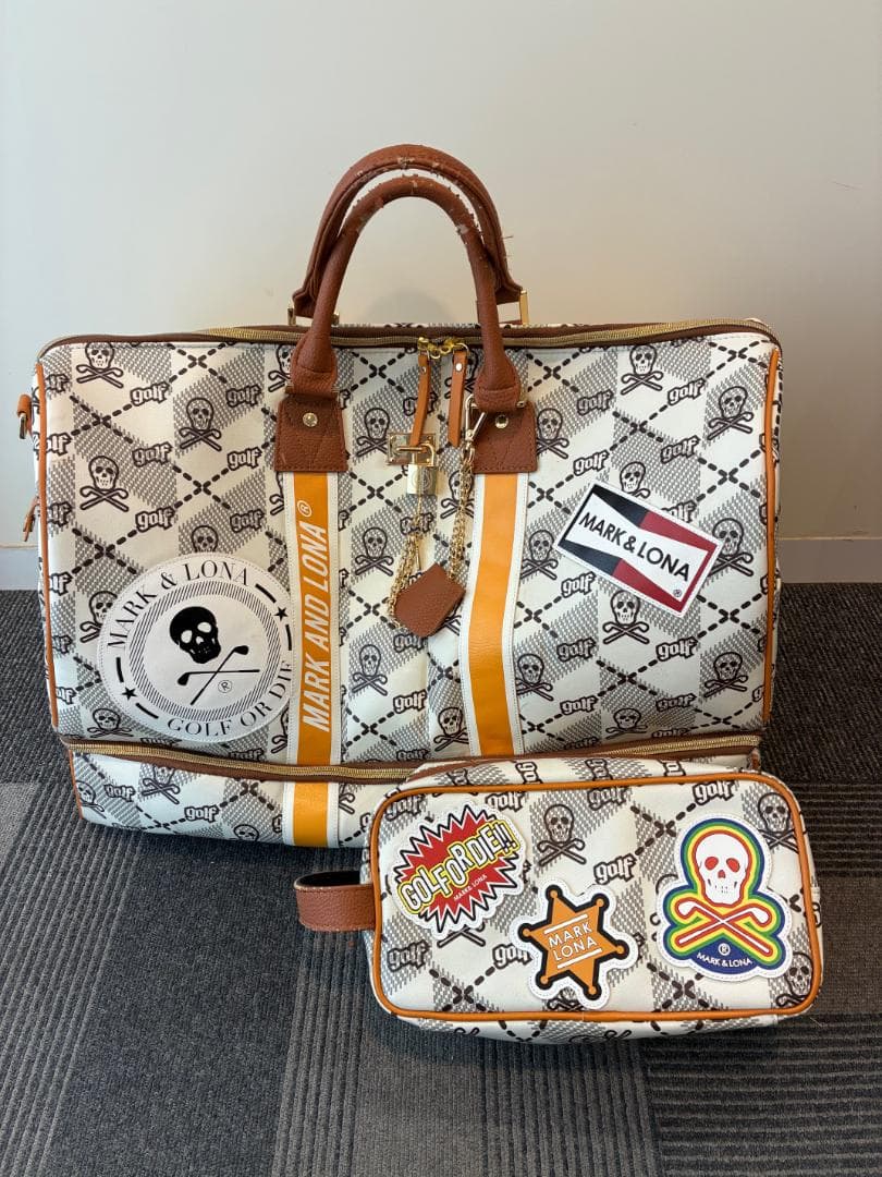 MARK & LONA ボストンバッグ ゴルフバッグ カートバッグ セット売