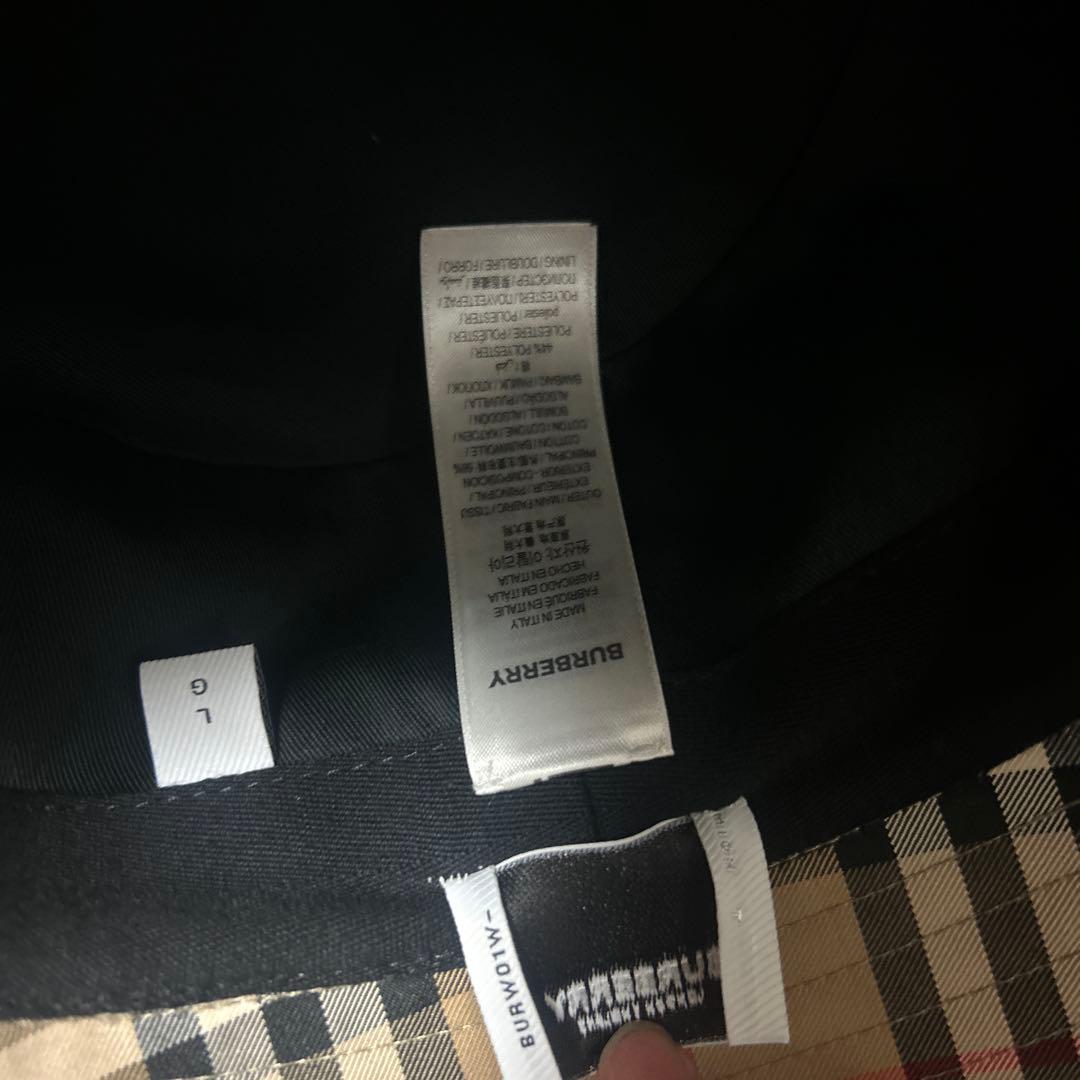 【美品】 BURBERRYバケハ 最終値下げ‼️