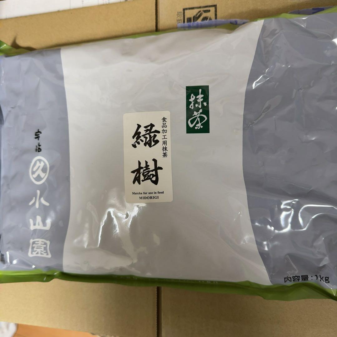 丸久小山園 抹茶 緑樹 1kg袋×1