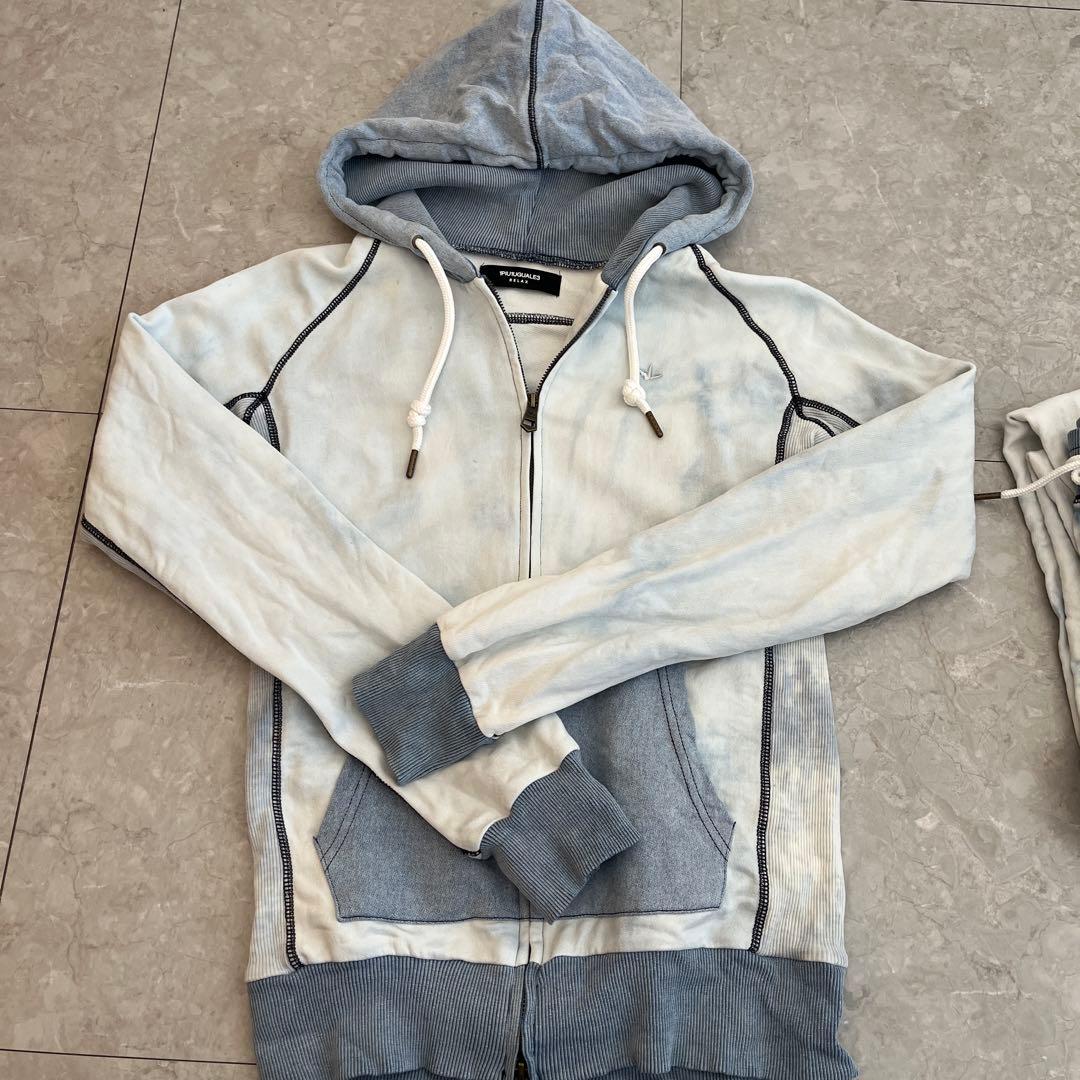 1PIU1UGUALE3 Relux 美品　セットアップ　空色