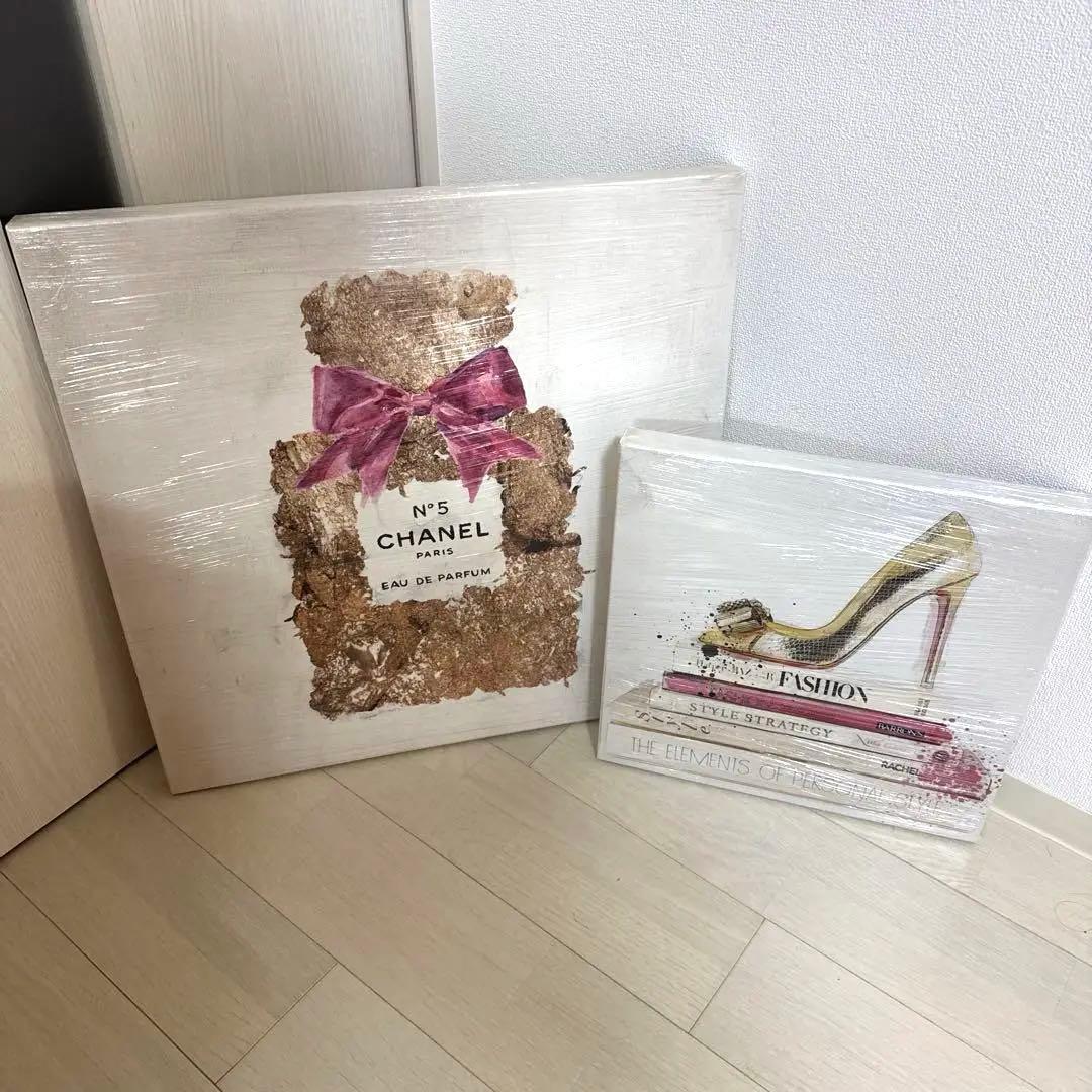 OLIVER GAL オリバーガル キャンバスアート 2枚セット CHANEL