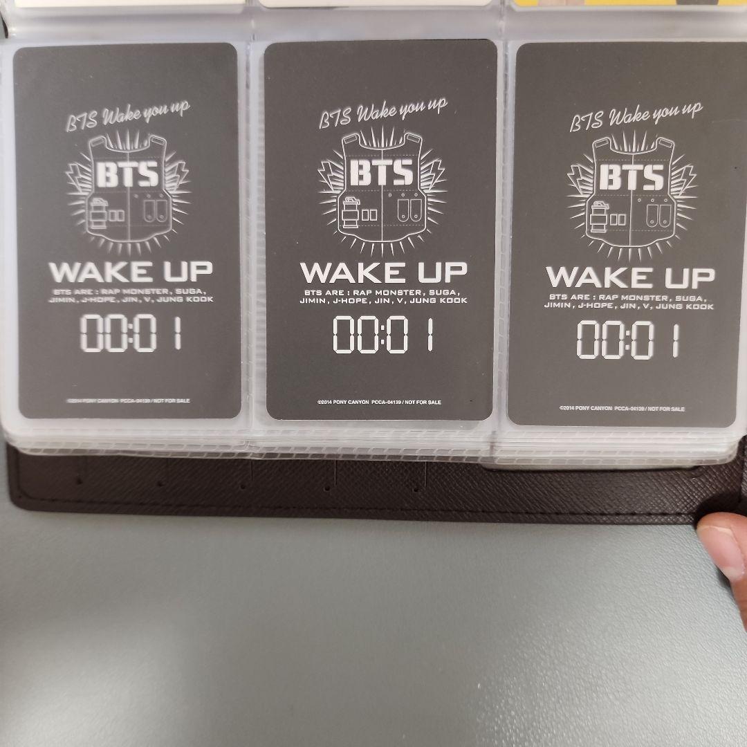 BTS Wake Up トレーディングカードセット　３枚