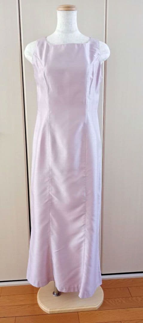 すぬこ　オケージョンドレス　シルク　マキシドレス マザードレス