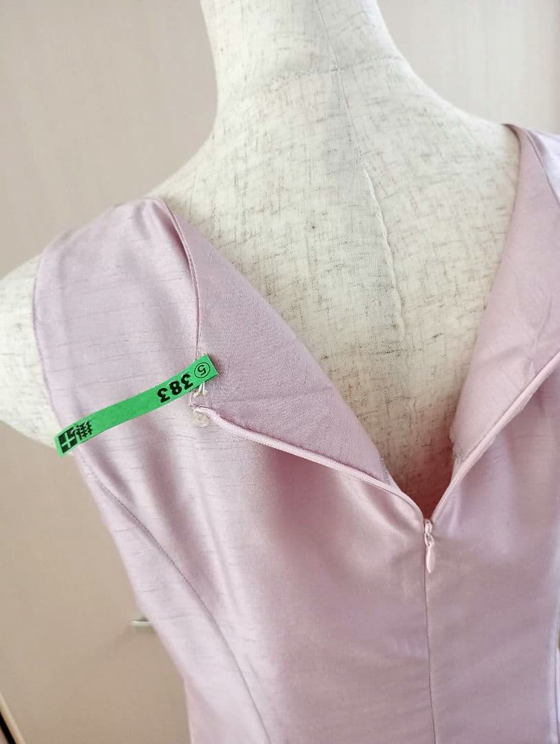 すぬこ　オケージョンドレス　シルク　マキシドレス マザードレス