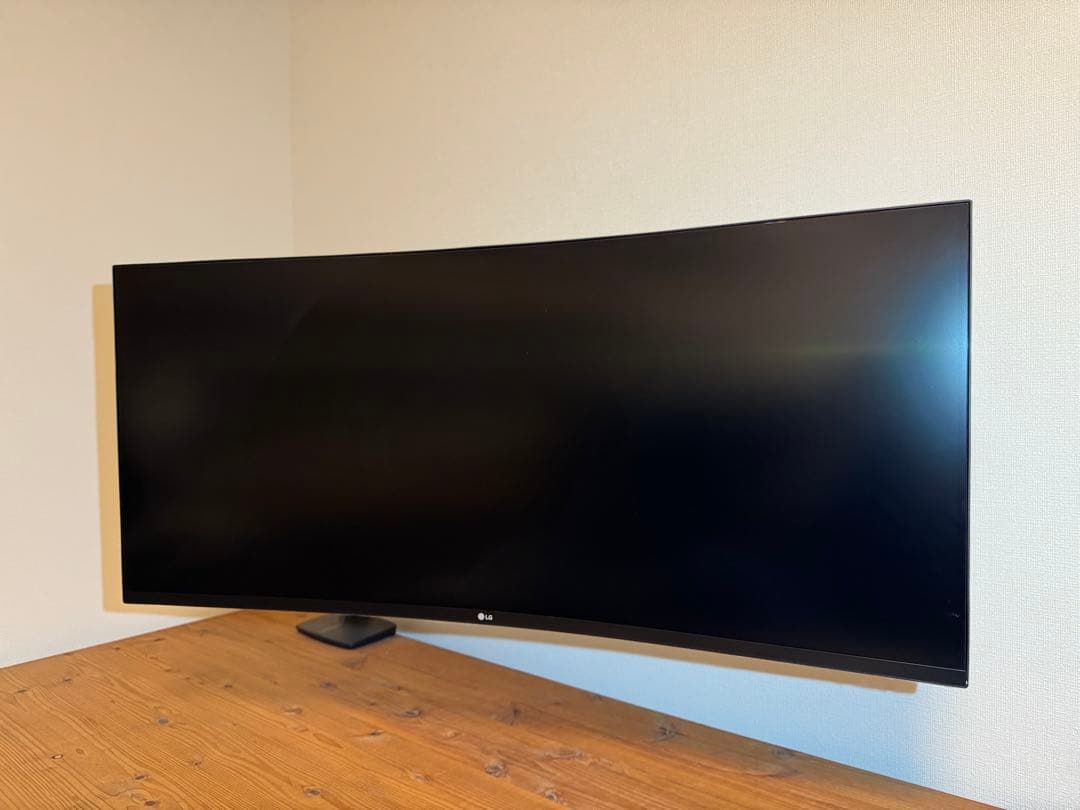 モーグ様　LG 35WN75C-B 湾曲型ディスプレイ+エルゴトロンLX