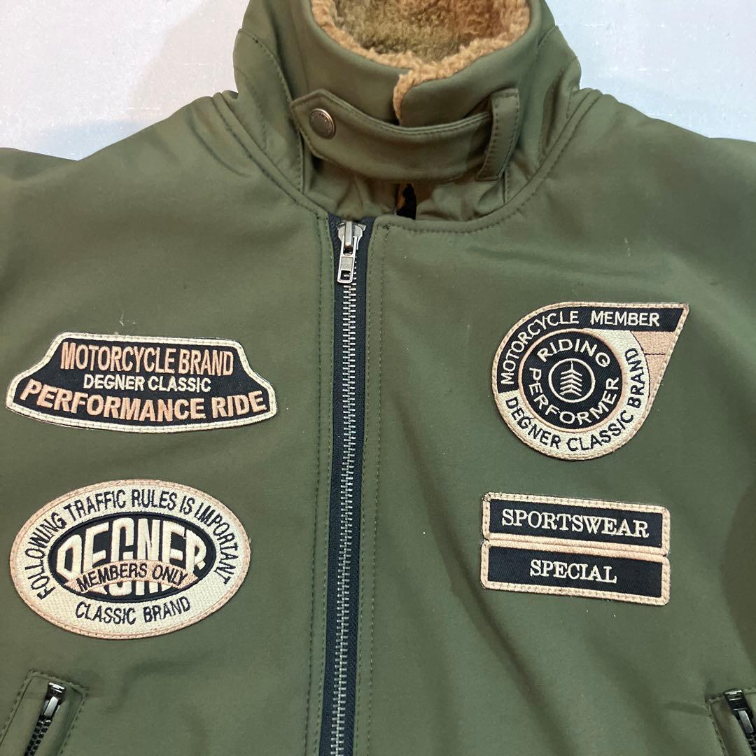 デグナー製　ライダース プロテクター付　M