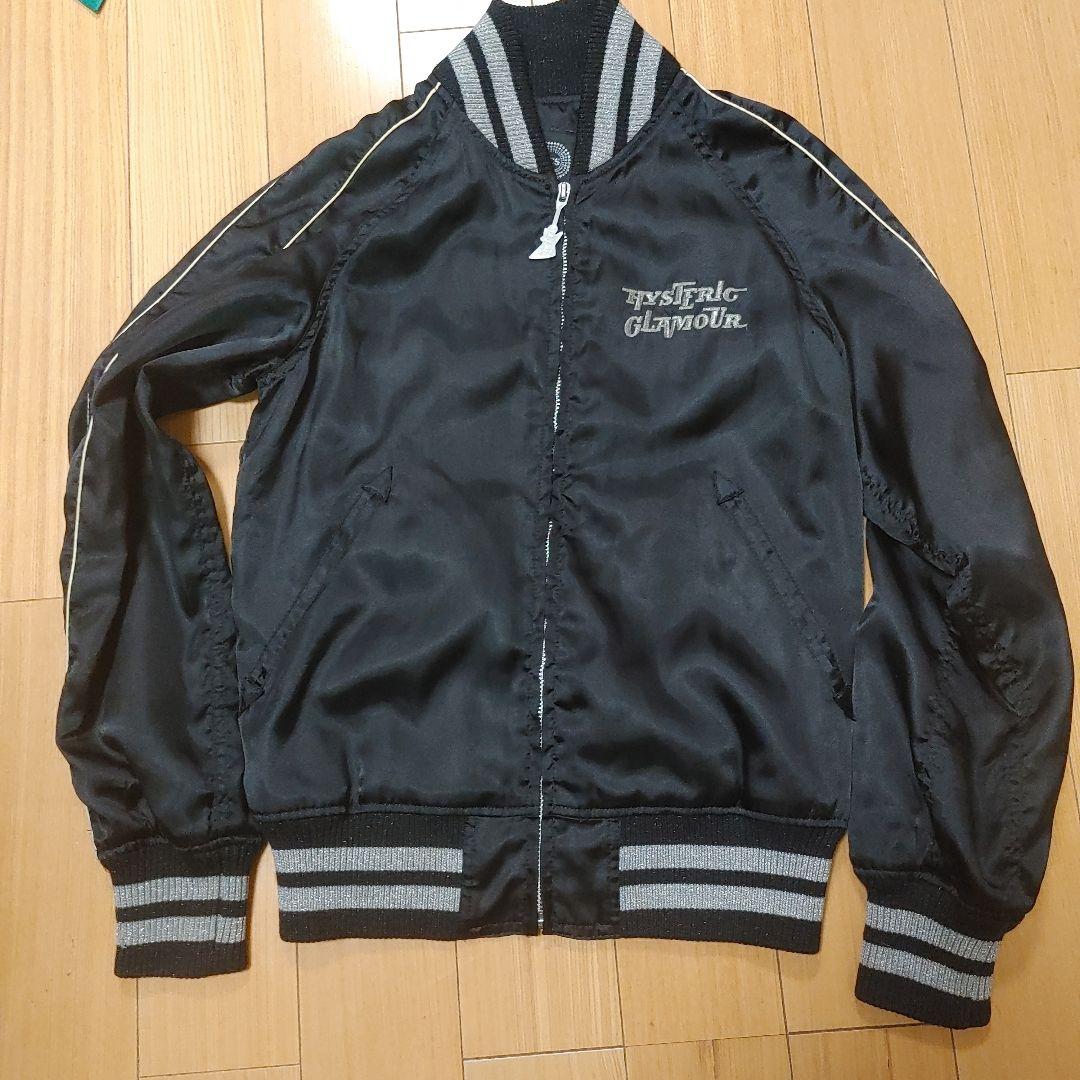 Hysteric Glamour ブラック スカジャン　バイクガール　レディース