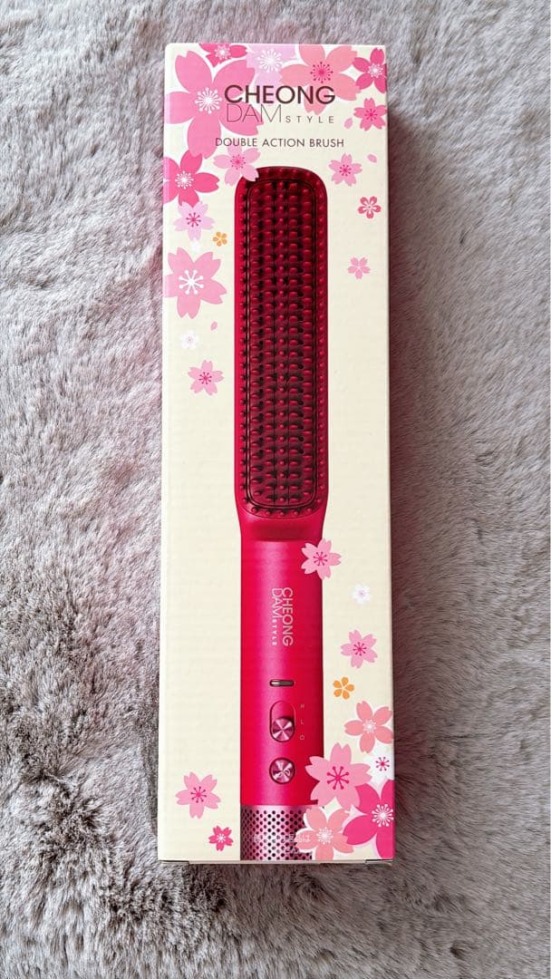 CHEONG チョンダムスタイル ダブルアクションヘアブラシ 日テレポシュレ