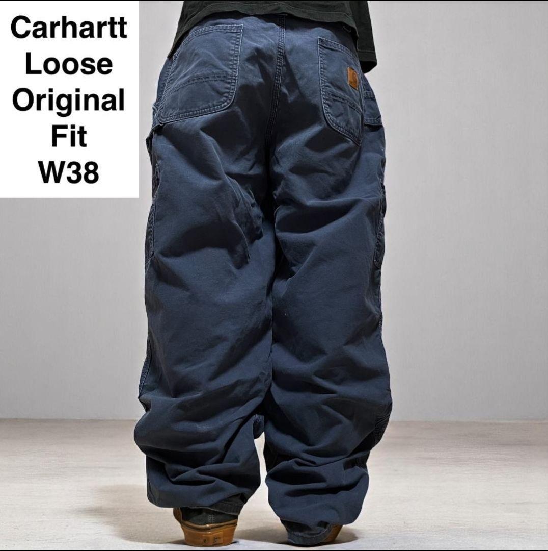 Carhartt カーハート ネイビー38×32