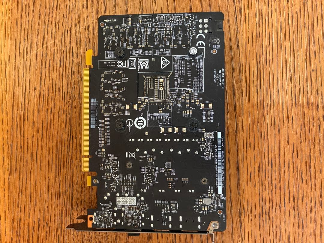 MSI GTX 1060 AERO ITX 6G グラフィックボード