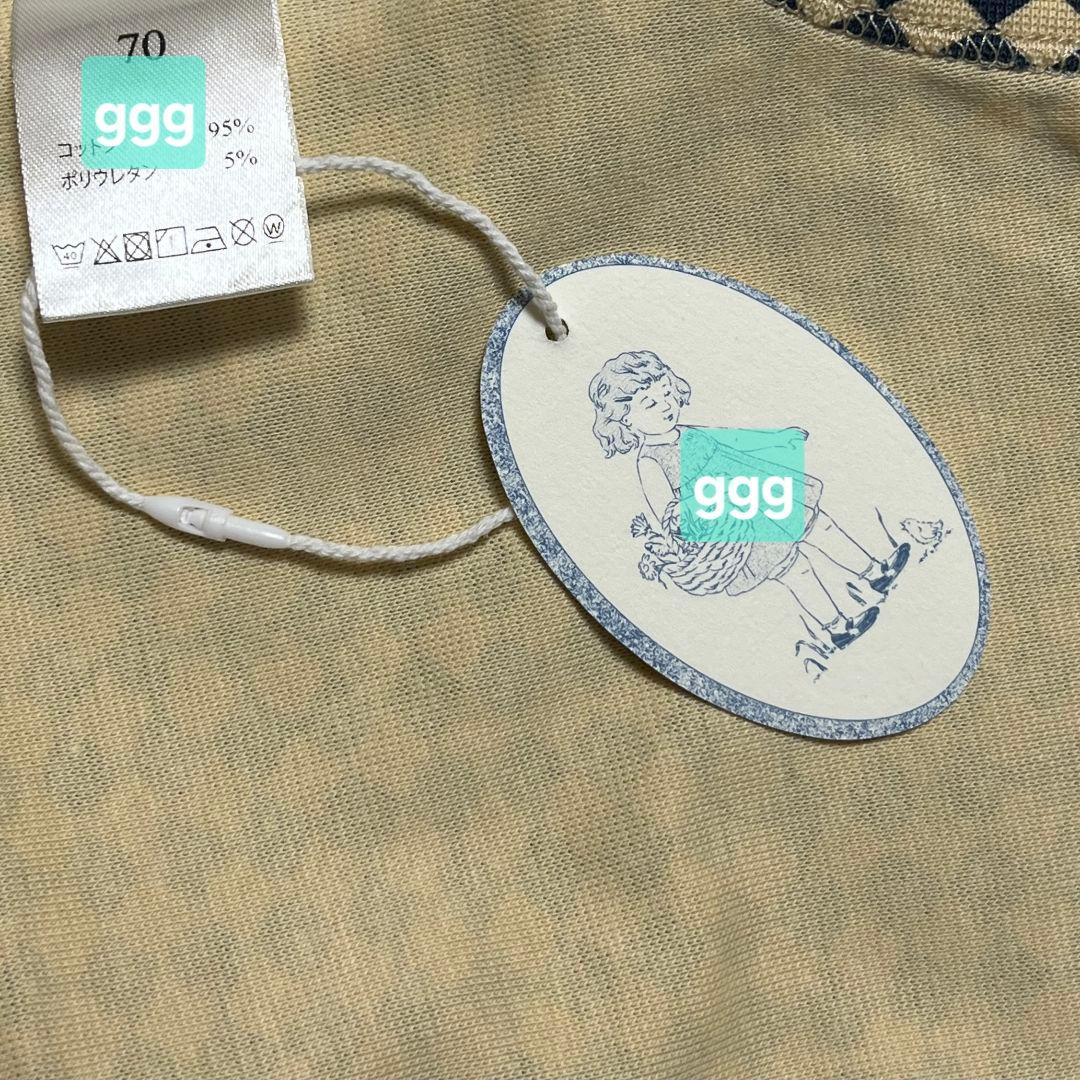 ロンパース・カバーオール House on the Hill Bodysuit (Argyle) 70