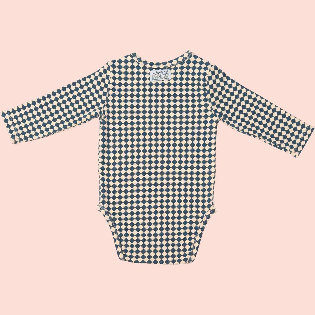 ロンパース・カバーオール House on the Hill Bodysuit (Argyle) 70