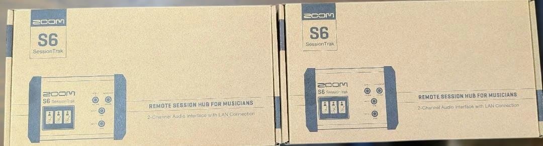 Zoom S6 SessionTrak　2台セット販売 (バラ売り可能)