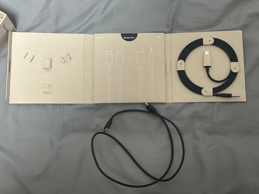 【美品・値下げ可】SONOS ace ブラック ケース付き