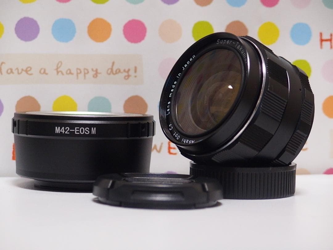 Super Takumar 28mm F3.5 EOS Mマウントセット