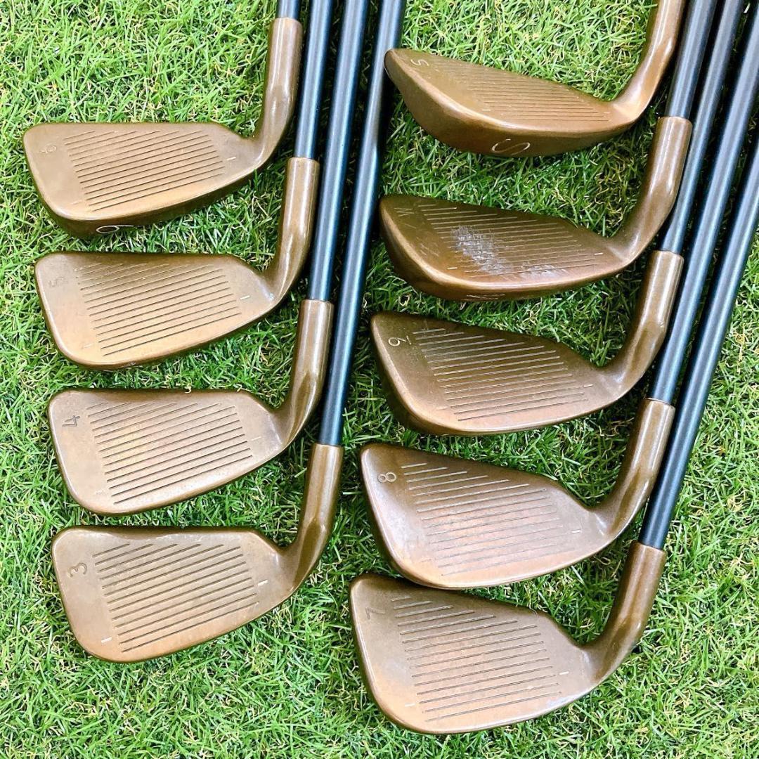 超希少 PING ISI ベリリウムカッパー ピン メンズアイアン 9本 純正
