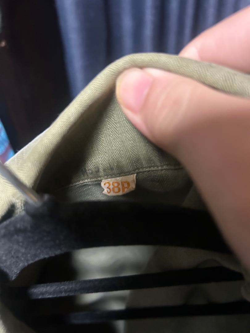 ジャケット・アウター 40's WW2 us army M-43 HBT 13star jacket