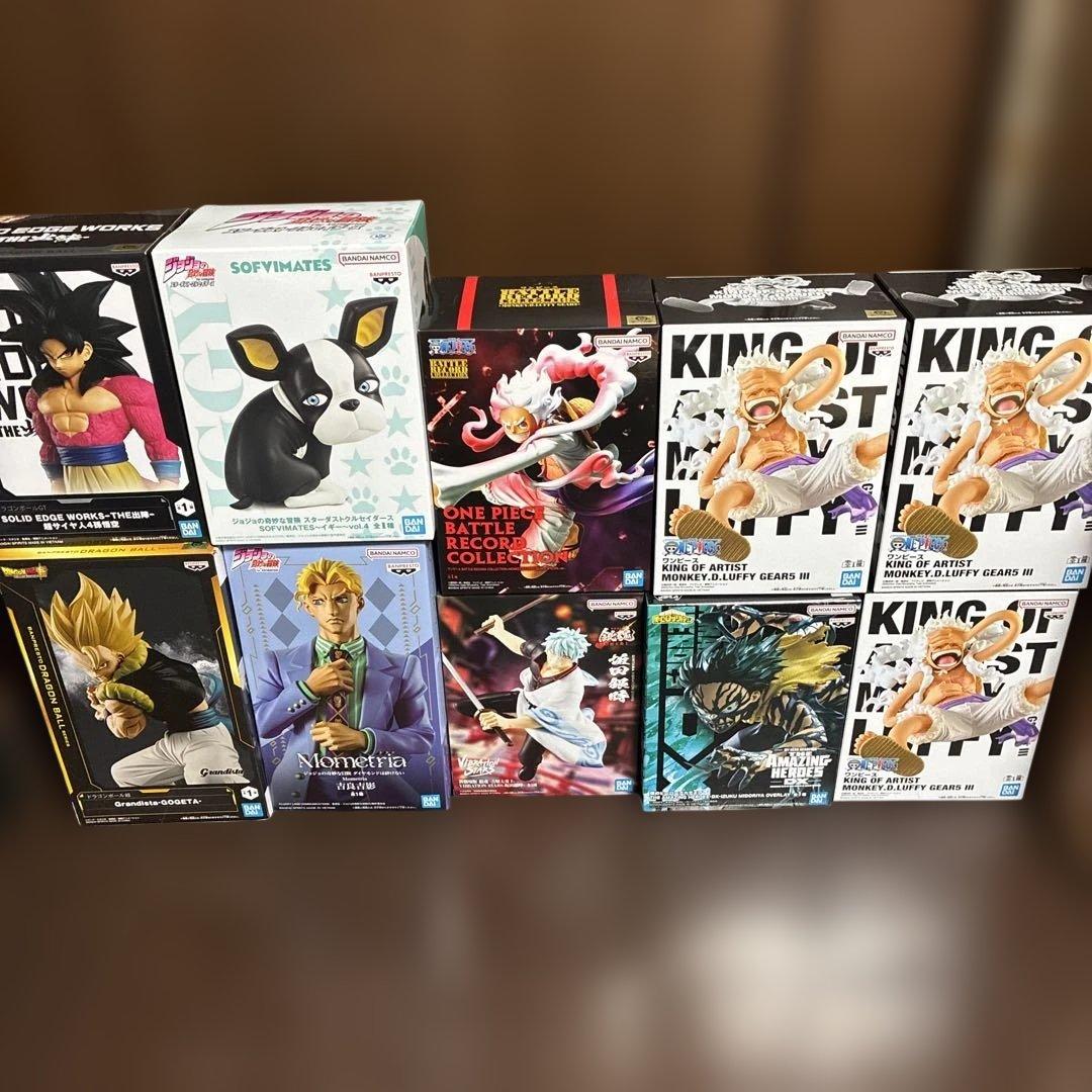 ジャンプフィギュア まとめ売り　ワンピース　ドラゴンボール　ヒロアカ　ジョジョ