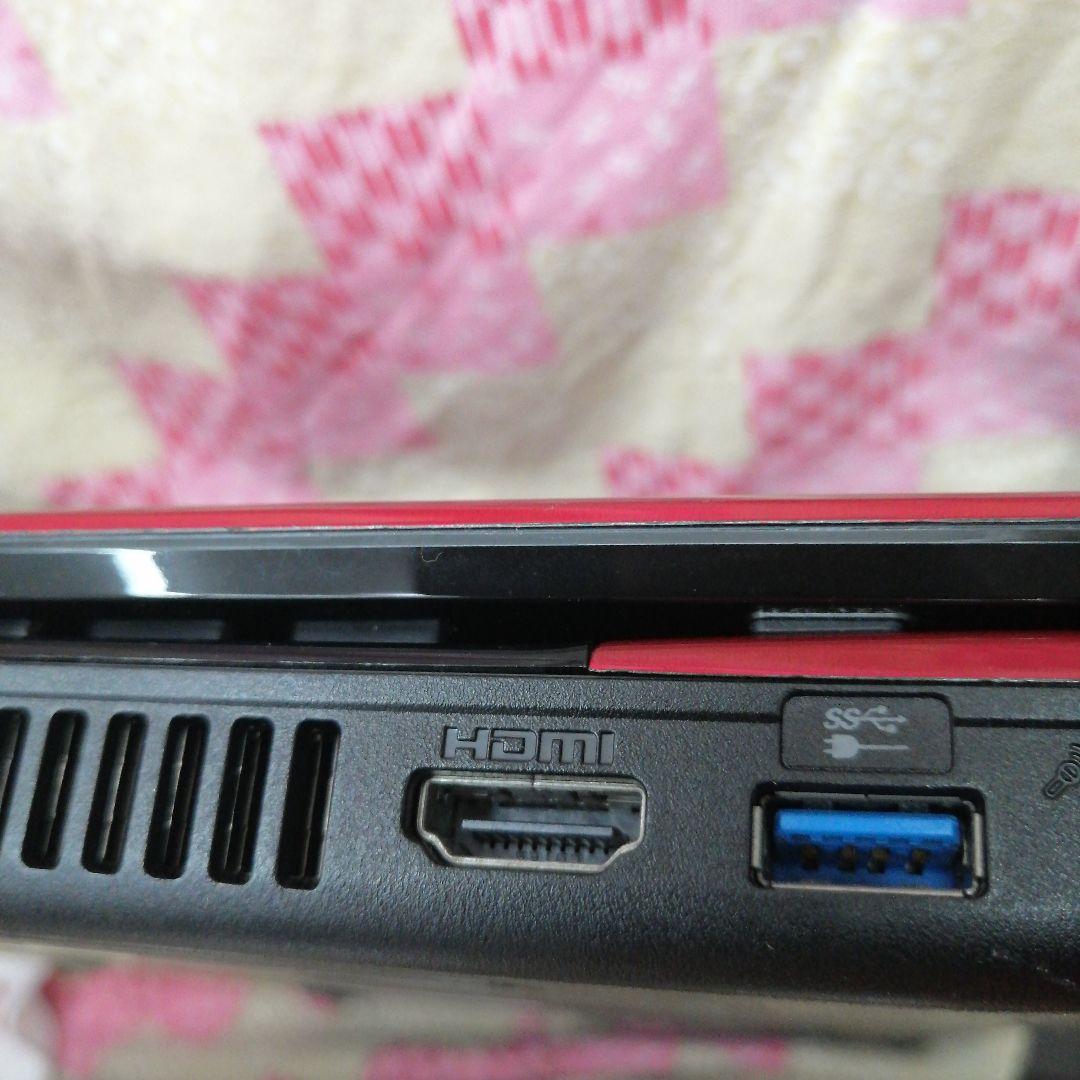 格安/Win11/美品/レッド色NEC Lavie/動画編集/オフィス/大容量