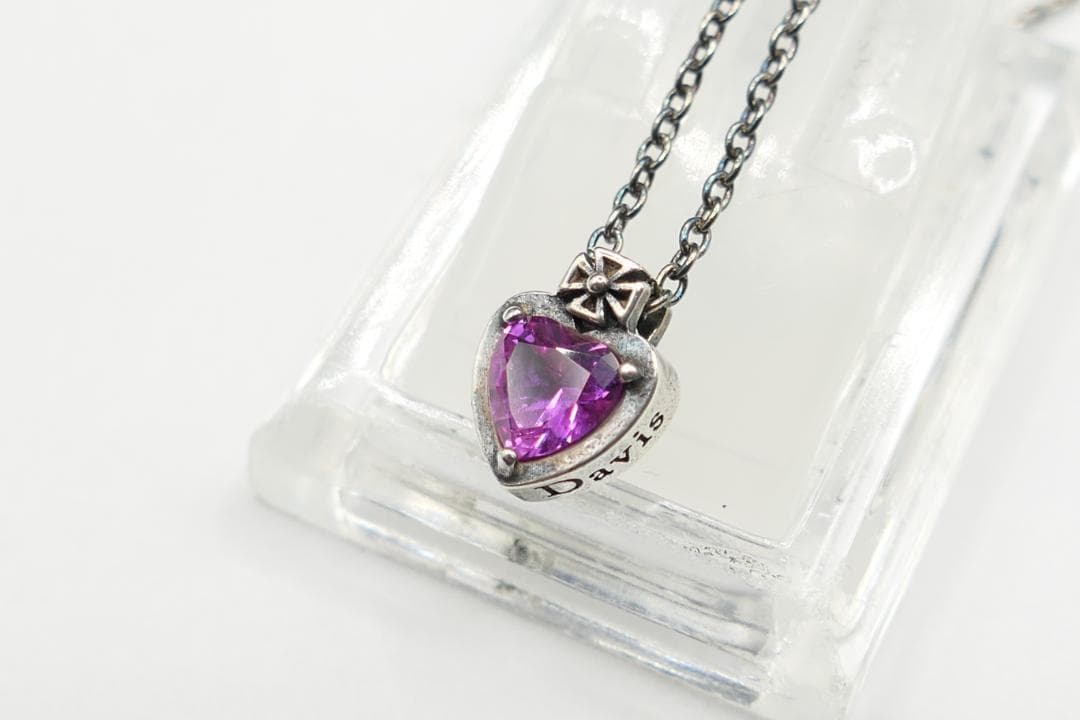 美品　ジャスティンデイビス　BRIGETTE　ネックレス　ハート　SNJ364