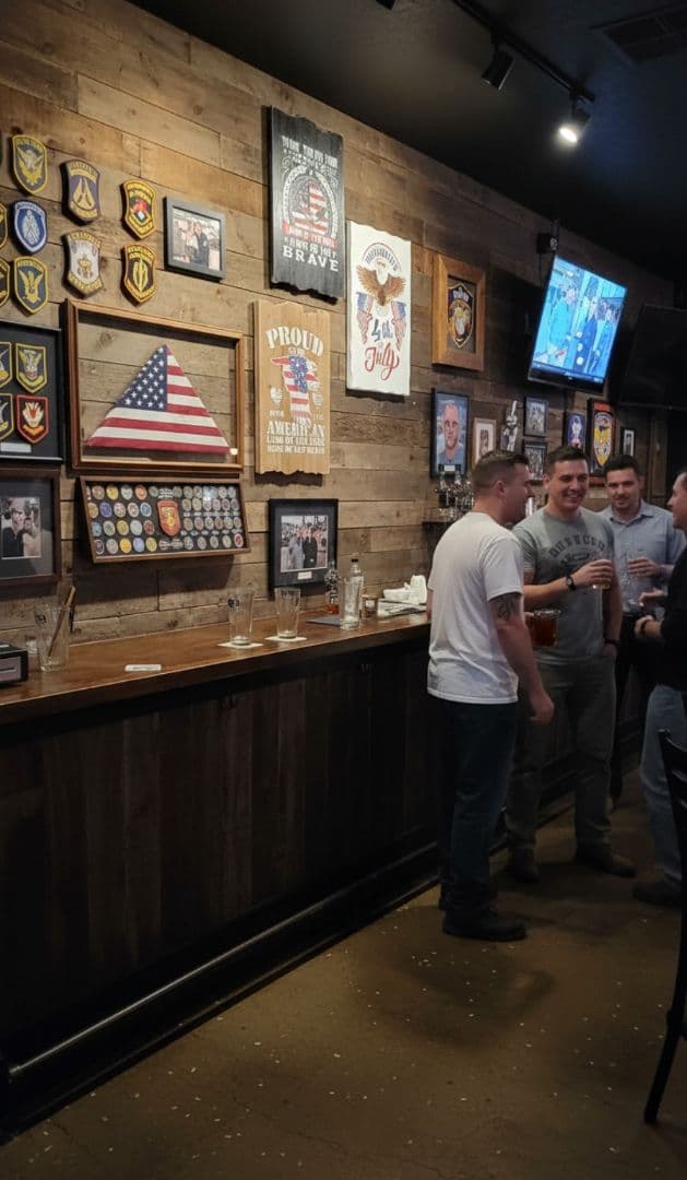 現品 アメリカン 壁掛け看板 BAR ガレージ ベース #星条旗 #白頭鷲